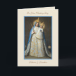 Hochzeitsstiftung Mary Jesus Religious Gebet Karte<br><div class="desc">Mit einem wunderschönen,  katholischen Bild der gesegneten Jungfrau Maria mit dem Jesuskind unter dem Titel Unsere Lady von Loreto. Alle Texte und Schriftart können geändert werden.</div>