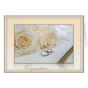 Hochzeitsstipps auf der heiligen Bibel