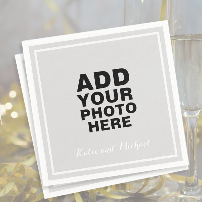 Hochzeitsszenario-Foto oder Grafik Serviette (Von Creator hochgeladen)