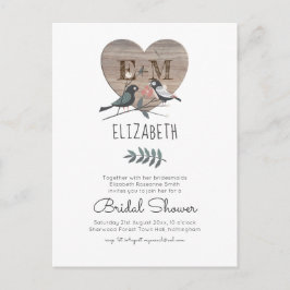 Hochzeitsszenario mit Gravur-Brautparty Postkarte