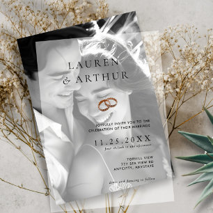 Hochzeitsszenario mit moderner Chic-UltraMinimalis