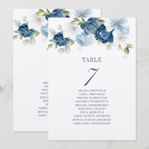 Hochzeitstabelle für Blumenbeete Tischnummer