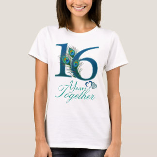 Hochzeitstag / 16 / 16 / 16. / Nummer 16 T-Shirt