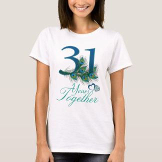 Hochzeitstag / 31 / 31. / Nummer 31 T-Shirt