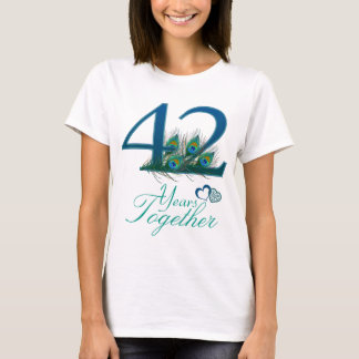 Hochzeitstag / 42 / 42. / Nummer 42 T-Shirt