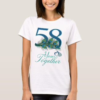 Hochzeitstag / 58 / 58 / 58 / Nummer 58 T-Shirt