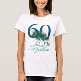 Hochzeitstag / 60 / 60 / 60 / Zahl 60 T-Shirt