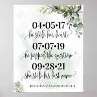 Hochzeitstag am besten Tag Ja Tag Eukalyptus sukku