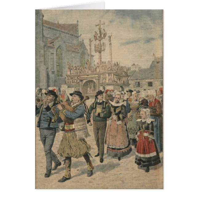 Hochzeitstag bei Plougastel Bretagne (Vorne)