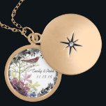 Hochzeitstag Bräunung und Jubiläumsfeier Medaillon<br><div class="desc">Keepake Necklaces wählen Sie entweder Silber Platin oder Sterling Silver</div>