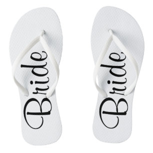 Hochzeitstag-Braut Flip Flops