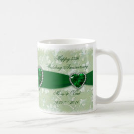 Hochzeitstag des Damast-55. Tasse