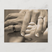 Hochzeitstag einer Familie