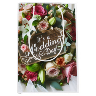 Hochzeitstag, feierliches Bouquet von Natasha Us Mittlere Geschenktüte