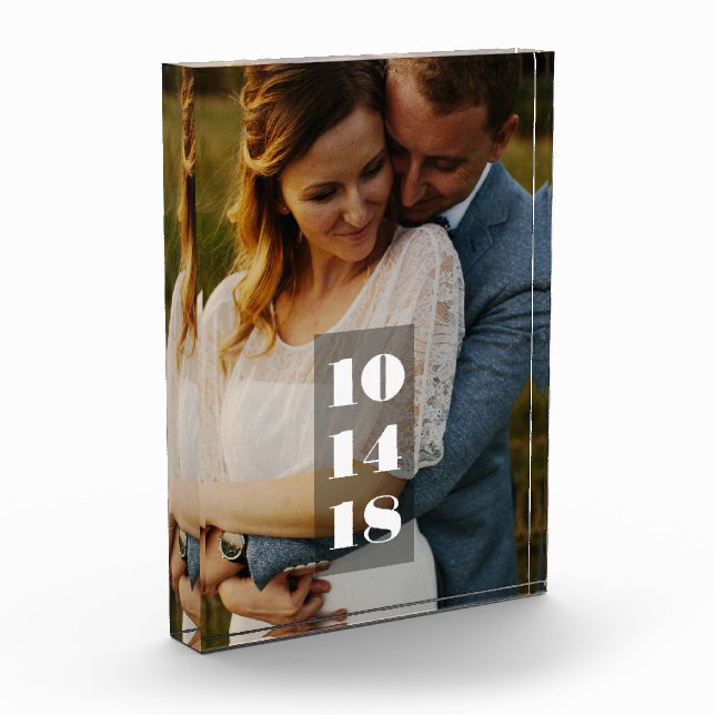 Hochzeitstag Foto (Links)