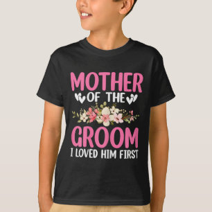 Hochzeitstag Hochzeit Mutter des Bräutigams Ich li T-Shirt