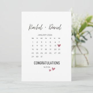 Hochzeitstag Karte, An Ihrem Hochzeitstag Karte, K Save The Date