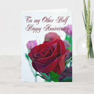 Hochzeitstag-Karte Karte