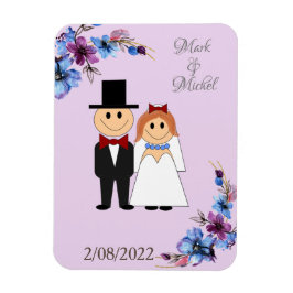 Hochzeitstag Magnet