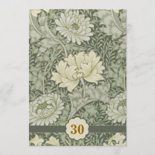 Hochzeitstag Vintage Blume Einladung