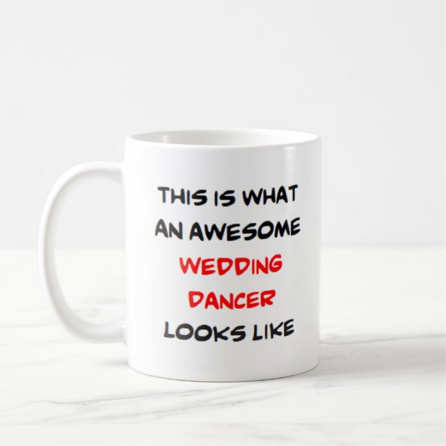 Hochzeitstänzer, phantastisch kaffeetasse (Links)