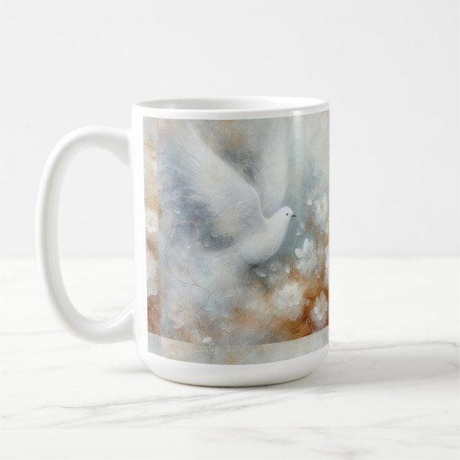 Hochzeitstaube Tasse (Links)