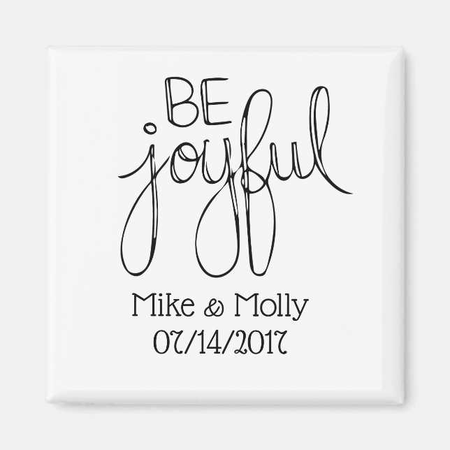 Hochzeitsterblichkeit Magnet (Vorne)