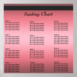 Hochzeitstich-Plakatposter Poster