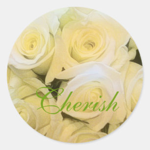 Hochzeitsticker für Umschlag Aufkleber