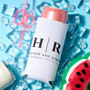 Hochzeitstiefel für Bierschlauch Selters Dosenkühler