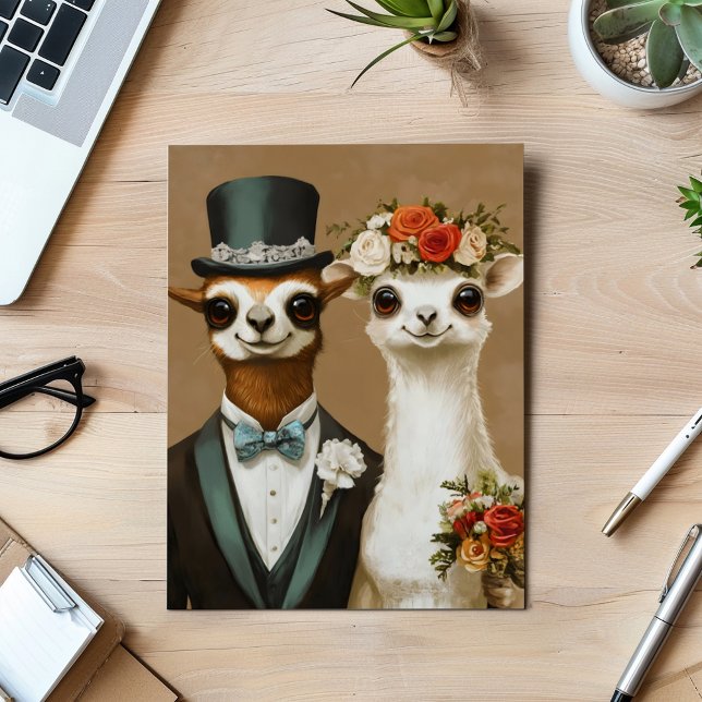 Hochzeitstierpaar Einladung (Von Creator hochgeladen)