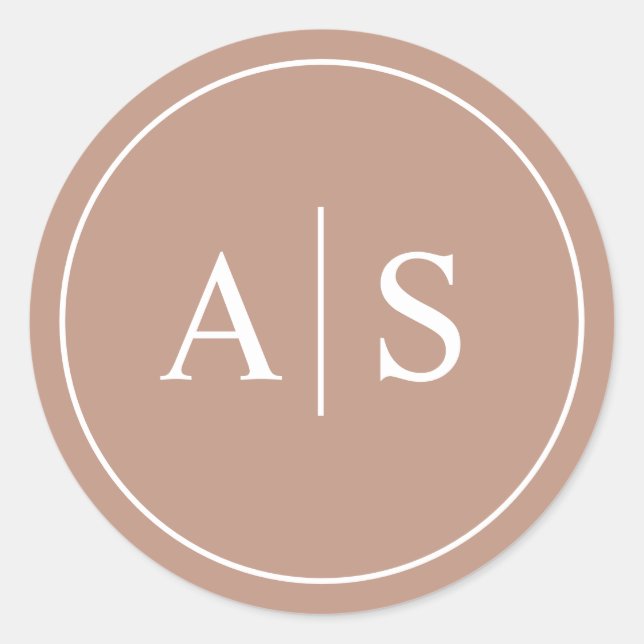 Hochzeitstipps Minimalistisch Stationery/Gefälligk Runder Aufkleber (Vorderseite)