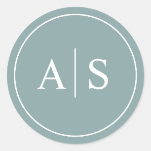 Hochzeitstipps Minimalistisch Stationery/Gefälligk Runder Aufkleber