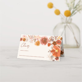 Hochzeitstisch für leichte Creme Platzkarte