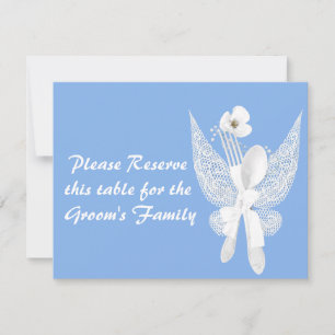 Hochzeitstisch-Platzkarten Einladung