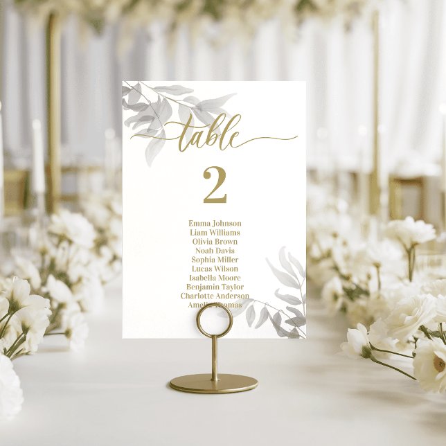 Hochzeitstischkarten Smaragdgrün Tischnummer (Modern Black Gold Wedding Table Cards Seating Plan)