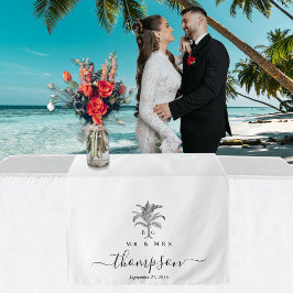 Hochzeitstischläufer Benutzerdefinierte tropische  Wandteppich