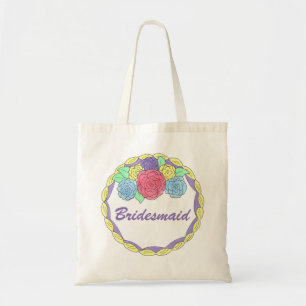 Hochzeitstorte Blume Bridesmaid Brautparty Tragetasche
