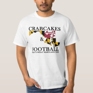 Hochzeitstorte Crabcakes & Football T-Shirt