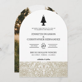 Hochzeitstorte Einladung