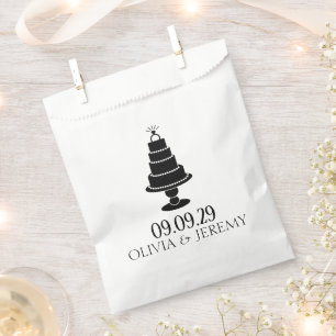 Hochzeitstorte Geschenktütchen