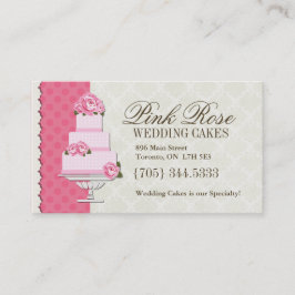 Hochzeitstorte-Künstler-Visitenkarten Visitenkarte