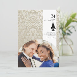 Hochzeitstorte Save The Date