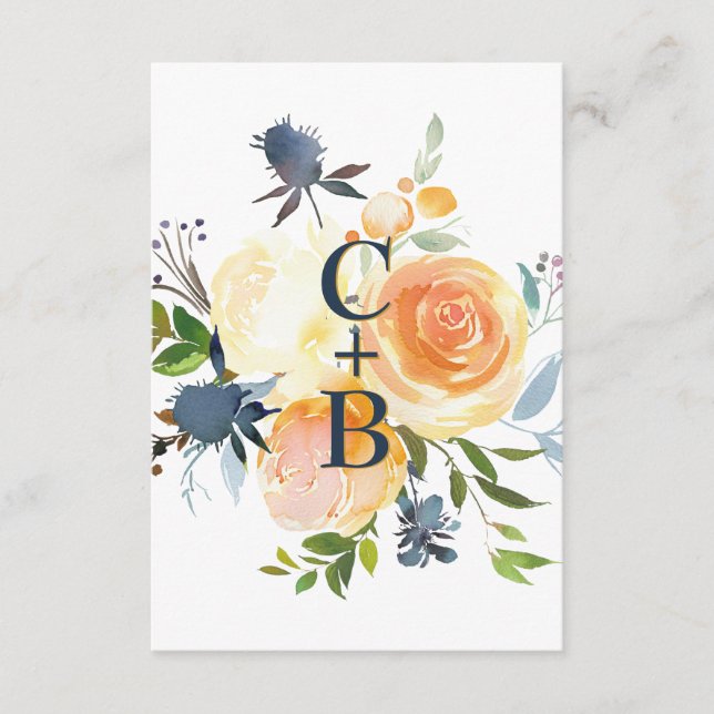 Hochzeitsunterkunft in Korallengewässern Begleitkarte (Vorderseite)