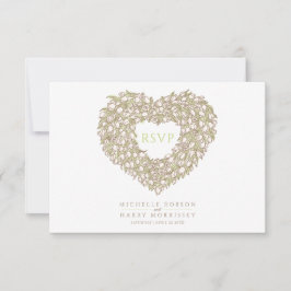 Hochzeitsveranstaltung für Tulpenmehlspeisen RSVP Karte