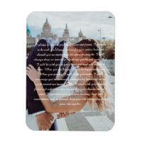 Hochzeitsvows Imitate gepackt Leinwand drucken