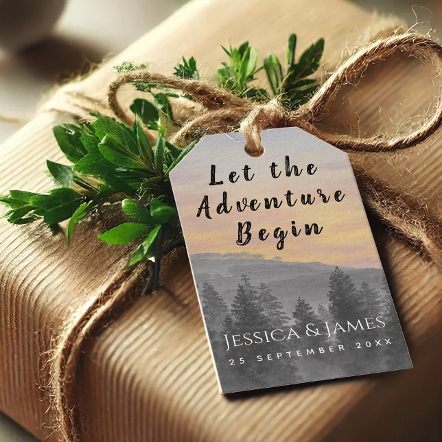 Hochzeitswald Berg Lasse Erlebnisbeginn Geschenkanhänger (Von Creator hochgeladen)