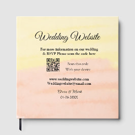 Hochzeitswebsite Hinzufügen von Q R-Code-Prüfung N Gästebuch