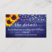 Hochzeitswebsite Rustic Blue Wood