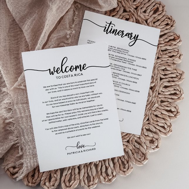 Hochzeitswochenende Herzlich willkommen (Von Creator hochgeladen)